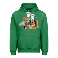 Emerald Wallace Gourmeat Urban Hoodie - linhVisuals