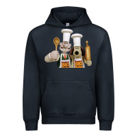 Navy Wallace Gourmeat Urban Hoodie - linhVisuals