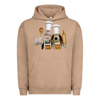 Pigment Burro Wallace Gourmeat Urban Hoodie - linhVisuals