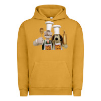 Pigment Peanut Butter Wallace Gourmeat Urban Hoodie - linhVisuals
