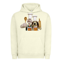 Pigment Pistachio Wallace Gourmeat Urban Hoodie - linhVisuals
