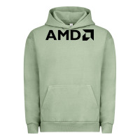 Pigment Oil Green ryzen amd wine Urban Hoodie - linhVisuals