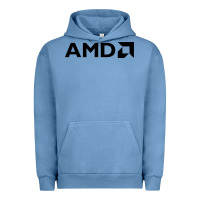 Pigment Pebble Blue ryzen amd wine Urban Hoodie - linhVisuals