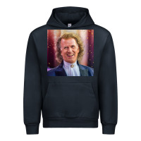 Navy andre rieu violinist smile Urban Hoodie - linhVisuals