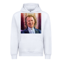 White andre rieu violinist smile Urban Hoodie - linhVisuals