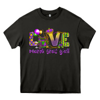 Asphalt Love Mardi Gras Y'all Heavy Core Tee - HowdyJamesFarm