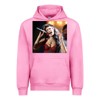 Fuchsia Pink amy winehouse's hologram will tour Urban Hoodie - linhVisuals