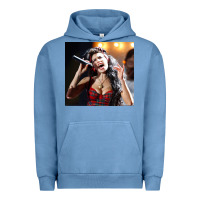 Pigment Pebble Blue amy winehouse's hologram will tour Urban Hoodie - linhVisuals