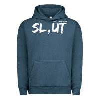 Pigment Midnight Navy salt lake utah slut Urban Hoodie - linhVisuals