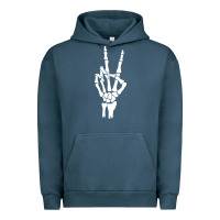 Skeleton Peace Urban Hoodie | Teevron