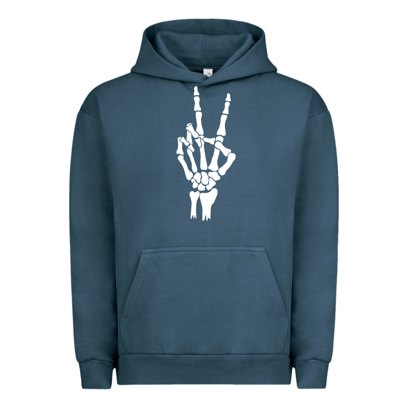 Skeleton Peace Urban Hoodie by linhVisuals | Teevron