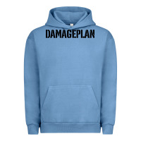 Pigment Pebble Blue the-damageplan-new-found-power-cool Urban Hoodie - linhVisuals