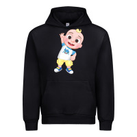 Black jj cocomelon babyshark Urban Hoodie - linhVisuals