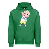 Emerald jj cocomelon babyshark Urban Hoodie - linhVisuals
