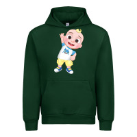 Forest Green jj cocomelon babyshark Urban Hoodie - linhVisuals