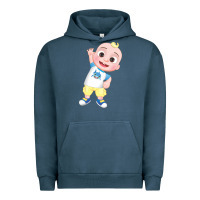 Pigment Midnight Navy jj cocomelon babyshark Urban Hoodie - linhVisuals