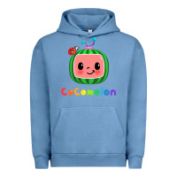 Pigment Pebble Blue cocomelon Urban Hoodie - linhVisuals