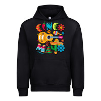 Black cinco de mayo mexican fiesta 5 de mayo t shirt Urban Hoodie - linhVisuals