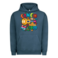Pigment Midnight Navy cinco de mayo mexican fiesta 5 de mayo t shirt Urban Hoodie - linhVisuals