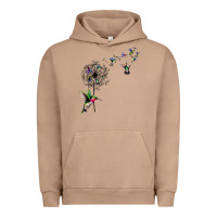 Pigment Burro bird hummingbird dandelion flowers shirt for women men t shirt Urban Hoodie - linhVisuals