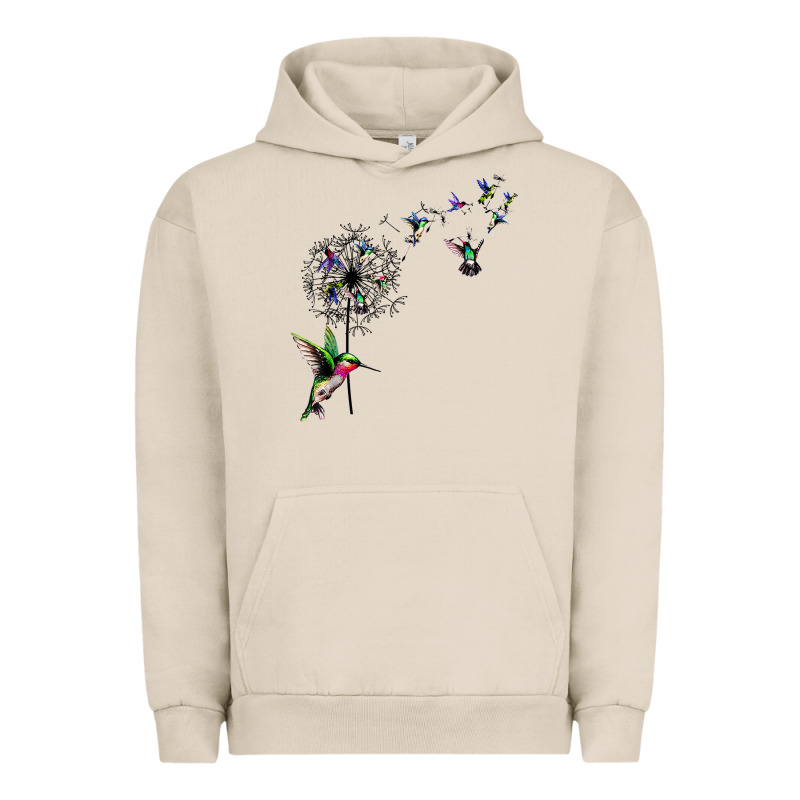 Bird Hummingbird Dandelion Flowers Shirt For Women Men T Shirt Urban Hoodie by linhVisuals | Teevron
