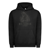 Pigment Black ave maria schubert latin mass blessed mother hail mary lady t shirt Urban Hoodie - linhVisuals