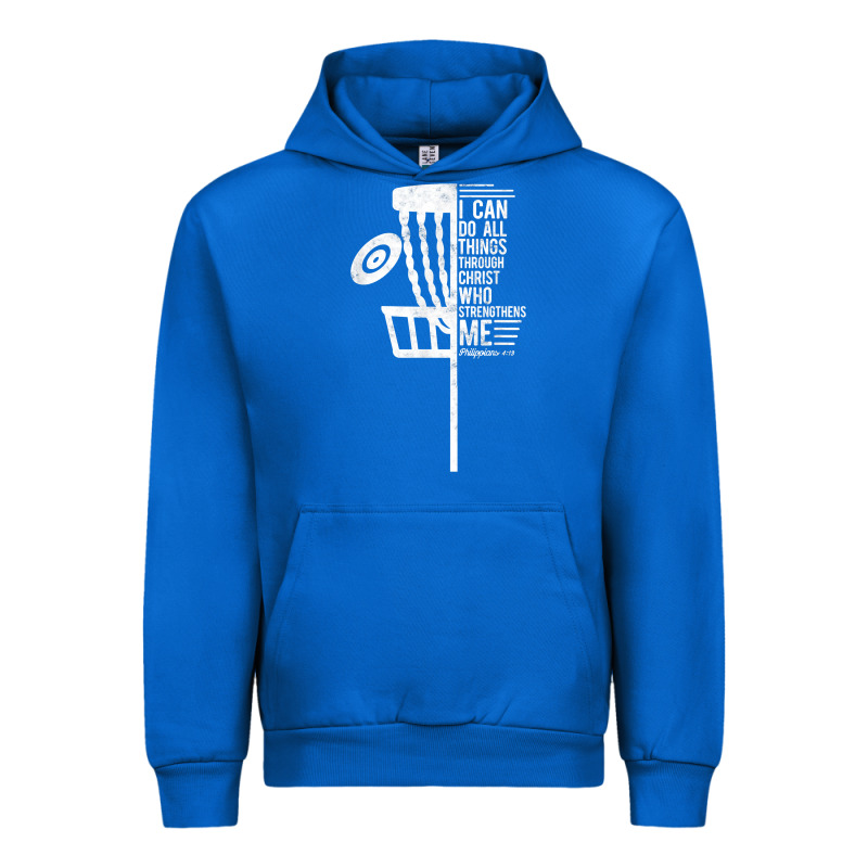 Christian Disc Golf I Can Do All Things Philippians 4 13 T Shirt Urban Hoodie by linhVisuals | Teevron