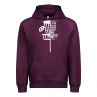 Mauve Wine christian disc golf i can do all things philippians 4 13 t shirt Urban Hoodie - linhVisuals