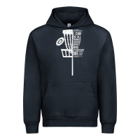 Navy christian disc golf i can do all things philippians 4 13 t shirt Urban Hoodie - linhVisuals