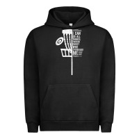 Pigment Black christian disc golf i can do all things philippians 4 13 t shirt Urban Hoodie - linhVisuals