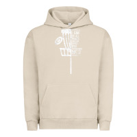 Pigment French Oak christian disc golf i can do all things philippians 4 13 t shirt Urban Hoodie - linhVisuals