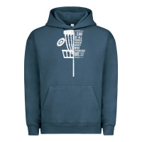 Pigment Midnight Navy christian disc golf i can do all things philippians 4 13 t shirt Urban Hoodie - linhVisuals
