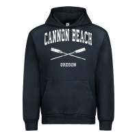 Navy cannon beach oregon vintage nautical crossed oars t shirt Urban Hoodie - linhVisuals