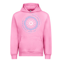 Fuchsia Pink cardano ada crypto cryptocurrency t shirt Urban Hoodie - linhVisuals