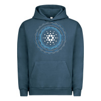 Pigment Midnight Navy cardano ada crypto cryptocurrency t shirt Urban Hoodie - linhVisuals
