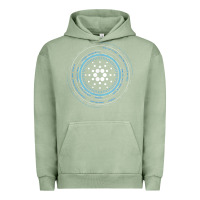 Pigment Oil Green cardano ada crypto cryptocurrency t shirt Urban Hoodie - linhVisuals