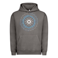 Pigment Tornado cardano ada crypto cryptocurrency t shirt Urban Hoodie - linhVisuals