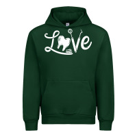 Forest Green dentistry dentist dental assistant dental hygienist gift pullover hood Urban Hoodie - linhVisuals