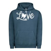 Pigment Midnight Navy dentistry dentist dental assistant dental hygienist gift pullover hood Urban Hoodie - linhVisuals