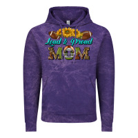 Cloud Purple loud and proud mom Vintage Hoodie - BundleAndBundleShop