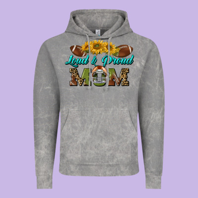 Loud And Proud Mom Vintage Hoodie Designed By Bundleandbundleshop