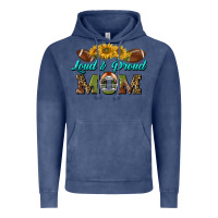 Vintage Denim loud and proud mom Vintage Hoodie - BundleAndBundleShop