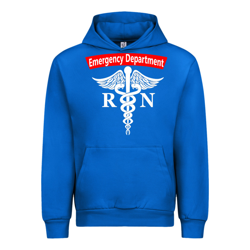 Emergency Department Nursing Er Registered Nurse Rn Caduceus Raglan Ba Urban Hoodie by linhVisuals | Teevron