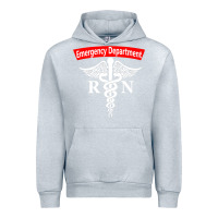 Heather Grey emergency department nursing er registered nurse rn caduceus raglan ba Urban Hoodie - linhVisuals