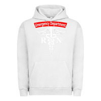Pigment Lunar Rock emergency department nursing er registered nurse rn caduceus raglan ba Urban Hoodie - linhVisuals