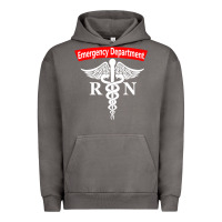 Pigment Tornado emergency department nursing er registered nurse rn caduceus raglan ba Urban Hoodie - linhVisuals