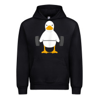 Black duck deadlift design   weight lifting gym workout tank top Urban Hoodie - linhVisuals