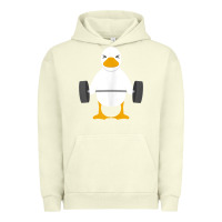 Pigment Pistachio duck deadlift design   weight lifting gym workout tank top Urban Hoodie - linhVisuals