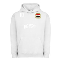 Pigment Lunar Rock egypt team sports number 10 soccer egyptian flag t shirt Urban Hoodie - linhVisuals