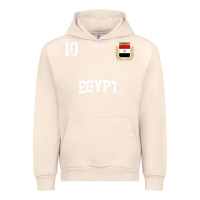 Sandshell egypt team sports number 10 soccer egyptian flag t shirt Urban Hoodie - linhVisuals